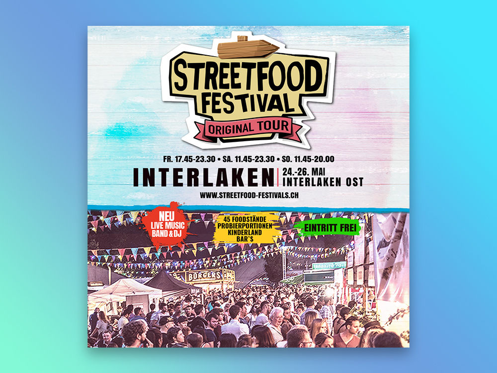 24.05.2024 Streetfood Festival Interlaken Ost